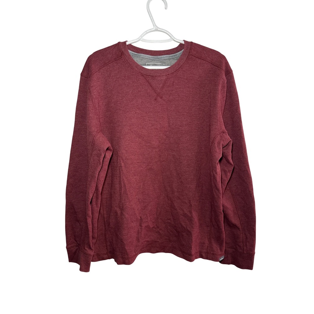 Eddie Bauer Thermal Long Sleeve‎ Shirt Mens XL Outdoor Chore Grunge Barn